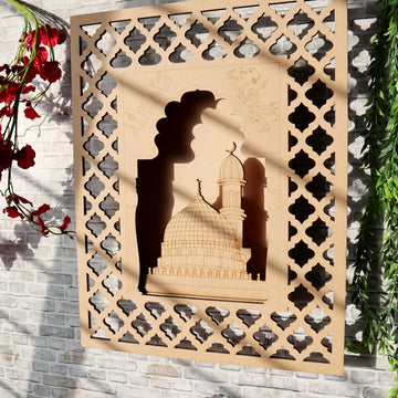 Big Jharokha Set with Madina Sharif with Free Shipping